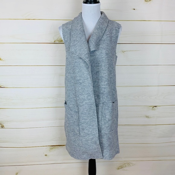 Coats | Tahari Long Wool Vest | Poshmark